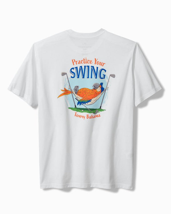 Tommy Bahama Practice Your Swing Graphic T-Shirt White