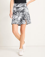 Tommy Bahama Aubrey Lorenzo Leaves IslandZone® Skort Black