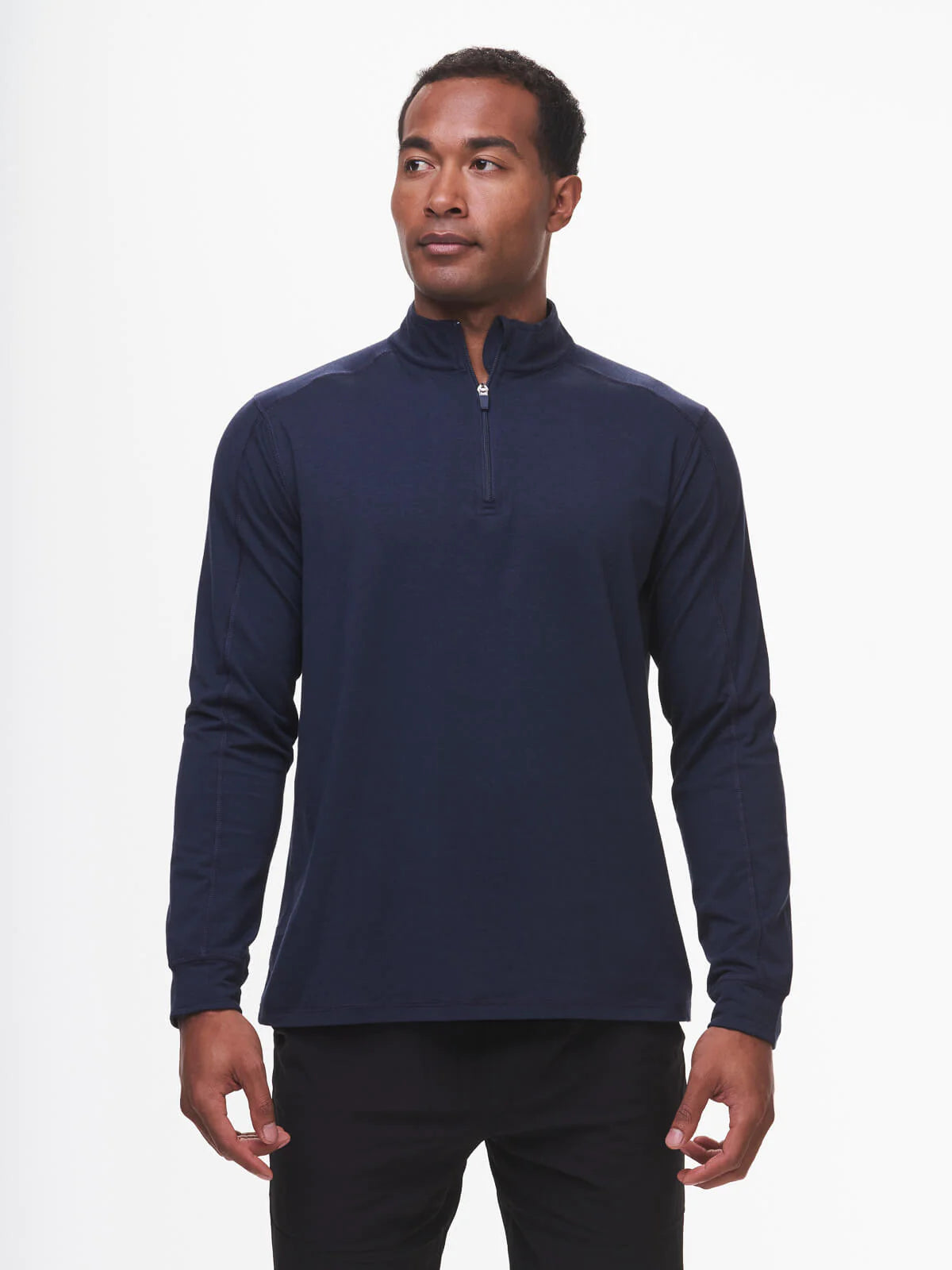 Tasc Carrollton Lightweight Quarter Zip in Classic Navy – Dan's ...