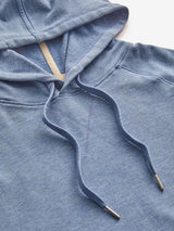 Tasc Varsity French Terry Hoodie in Chambray Heather