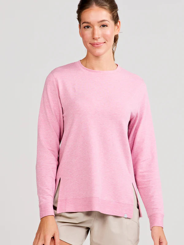 tasc Riverwalk Sweatshirt 2.0 Bloom Heather