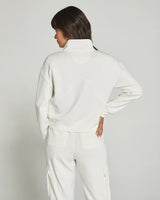 7Diamonds REV™ Crop Quarter-Zip Natural