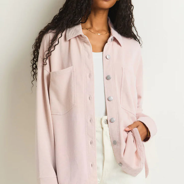 Z Supply All Day Knit Jacket French Terry Rose – Dan's Southern Prep