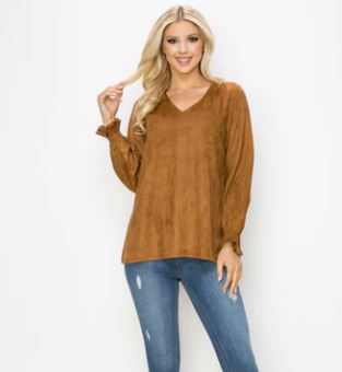 JOH Abigail Top Caramel