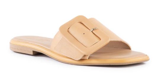 Seychelles Manhattan Sandal Beige Leather