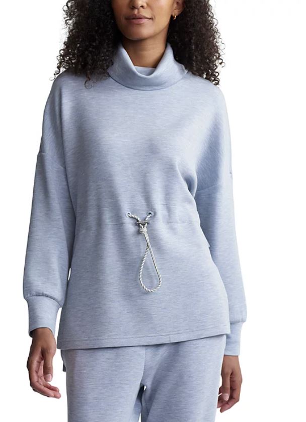 Varley Freya Sweatshirt Mid Blue Marl