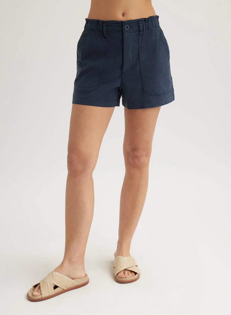 Bella Dahl Callie Ruffle Short - Endless Sea