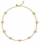 Julie Vos Cirque Delicate Station Necklace Gold