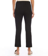 Karen Kane Cropped Pintuck Pants Black