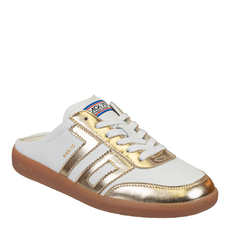 Back 70 Easter Sneakers in Metallic Gold