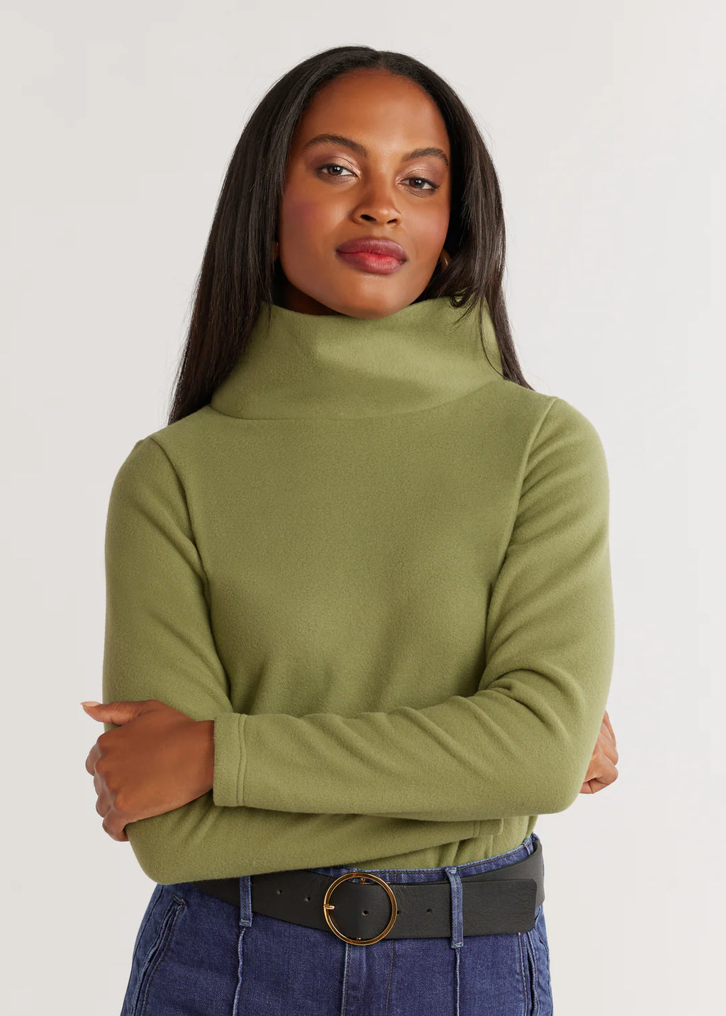 Dudley Stephens Greenpoint offers Turtleneck in Vello Fleece