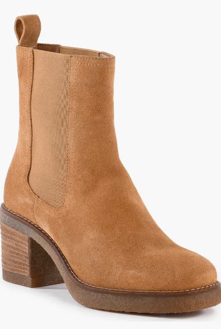 Seychelles Hustle Boot Tan Suede