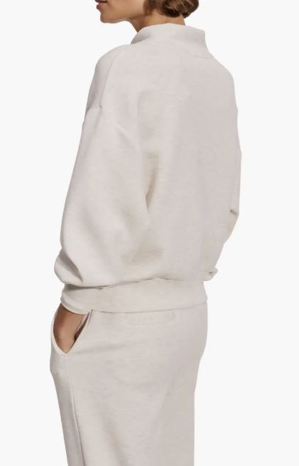 Varley Davidson Sweatshirt Ivory Marl