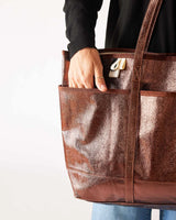 Mersea La Plage Tote Bag Bronze