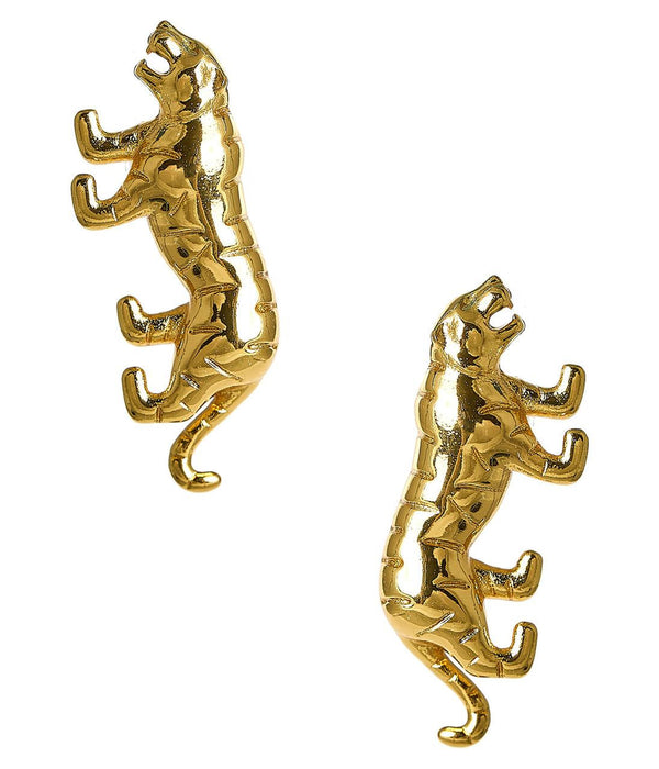 Lisi Lerch Gold Tiger - Stud Earring