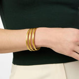 Julie Vos Madison Bangle Gold - Large