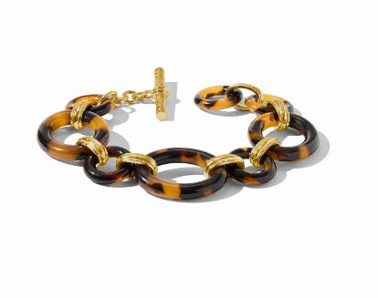 Julie Vos Madison Link Bracelet Tortoiseshell