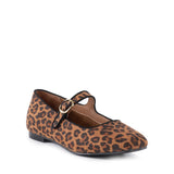 Seychelles Magnolia Flat Leopard Suede