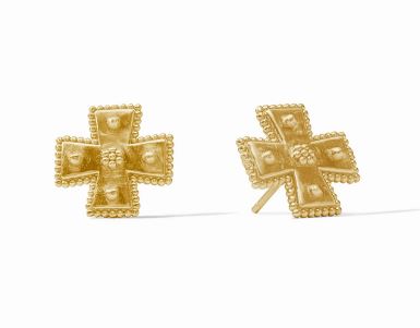 Julie Vos Malta Canterbury Stud Earring