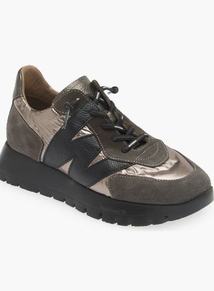 Wonders Oslo Sneaker Grey/Black/Lead