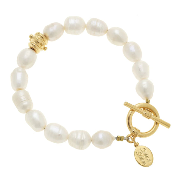 Susan Shaw Pearl Bracelet