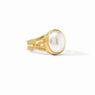 Julie Vos Cabochon Ring Pearl