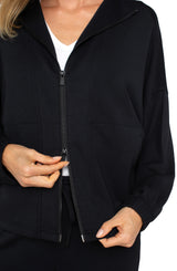 Liverpool Cloud 9 Zip-Up Jacket Black