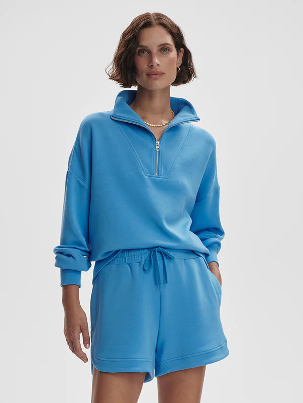 Varley Hawley Sweatshirt Azure Blue