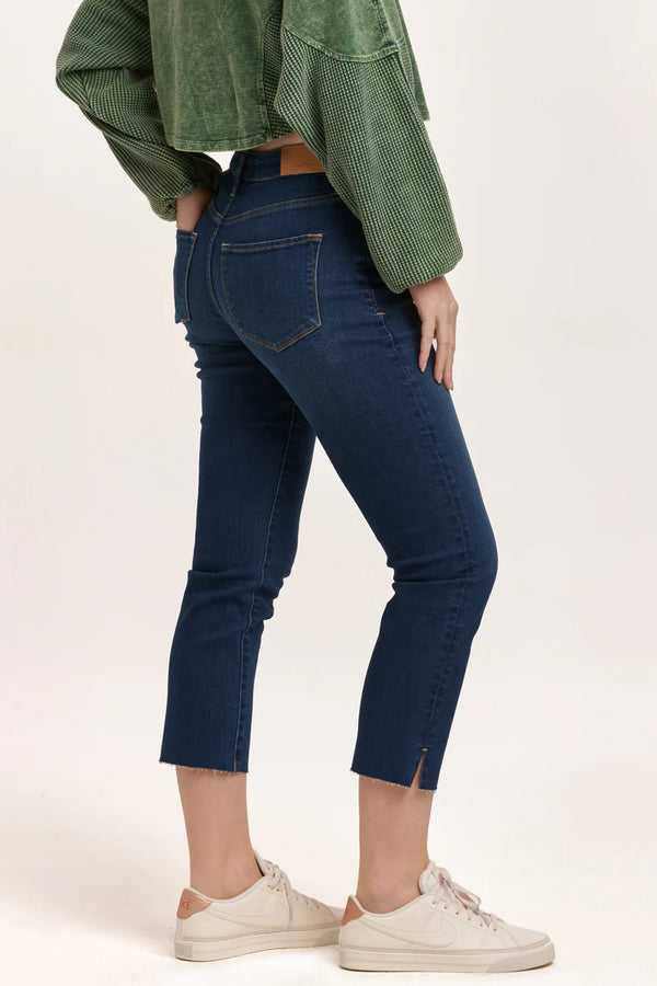 Dear John Frankie Super High Rise Crop Jean Binz