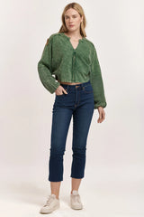 Dear John Frankie Super High Rise Crop Jean Binz