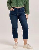 Dear John Frankie Super High Rise Crop Jean Binz