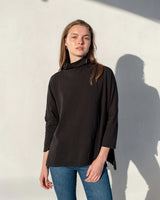 Mersea Catalina Turtleneck Tee Black