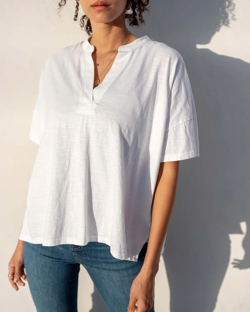 Mersea Amelia Short Sleeve Tee White