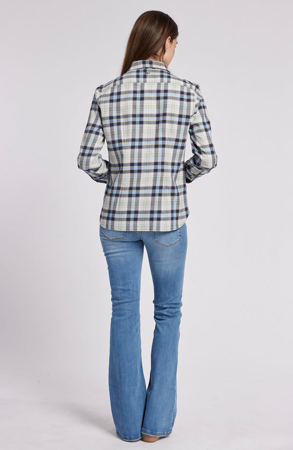 Tyler Boe Everly Plaid Top