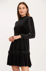 Tyler Boe Priscilla Cocktail Dress Black