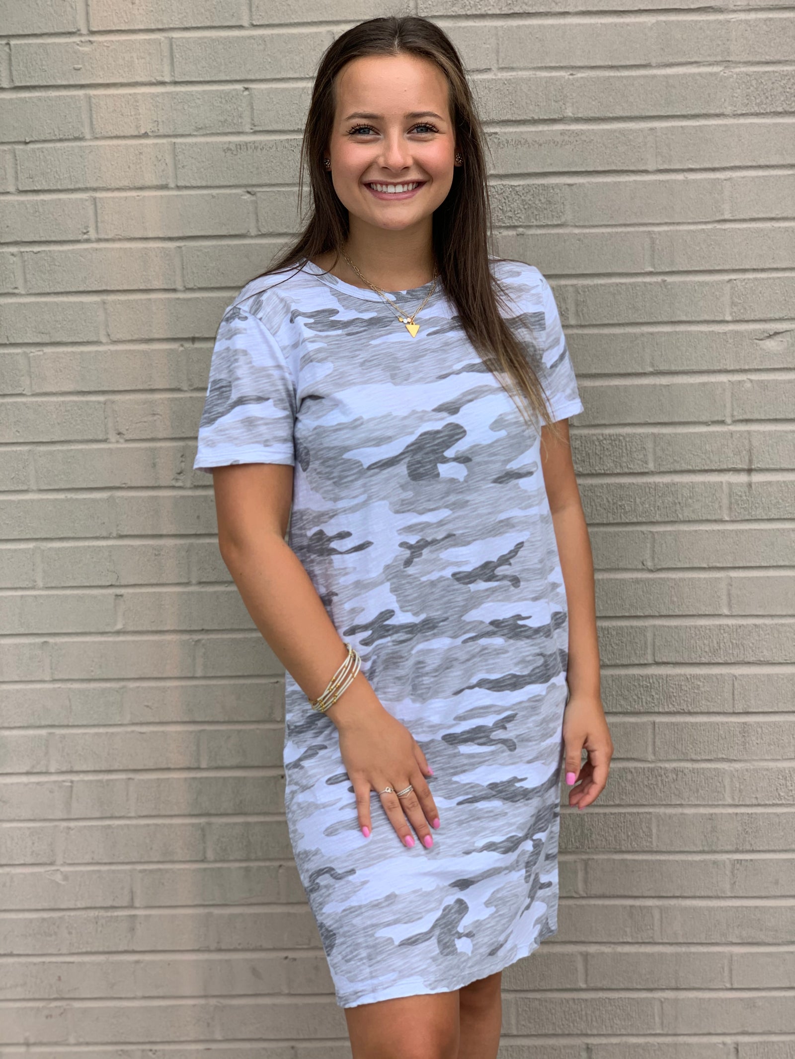 Camo t shirt dress online