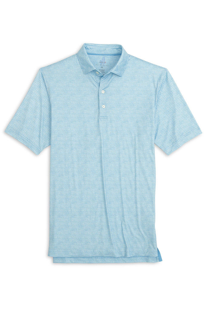 Johnnie-O Jensen Printed Performance Polo - Maliblu