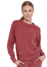 tasc Varsity Sweatshirt Earth Red