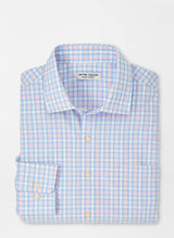 Peter Millar Lee Performance Poplin Sport Shirt Palmer Pink