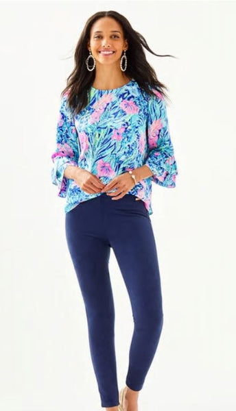 Lilly Pulitzer Anika High Rise Ultra Suede Legging Dan s Southern Prep