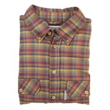 Over Under Crosscut Flannel Shirt Sorghum