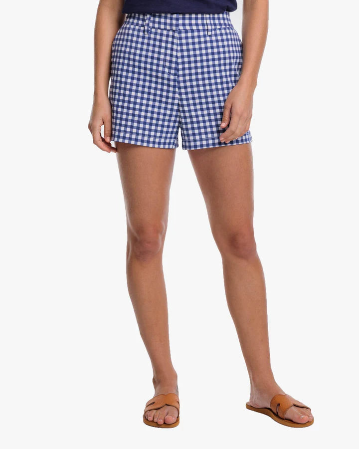 Southern Tide Inlet Gingham Performance Short Nautical Navy – Dan's ...